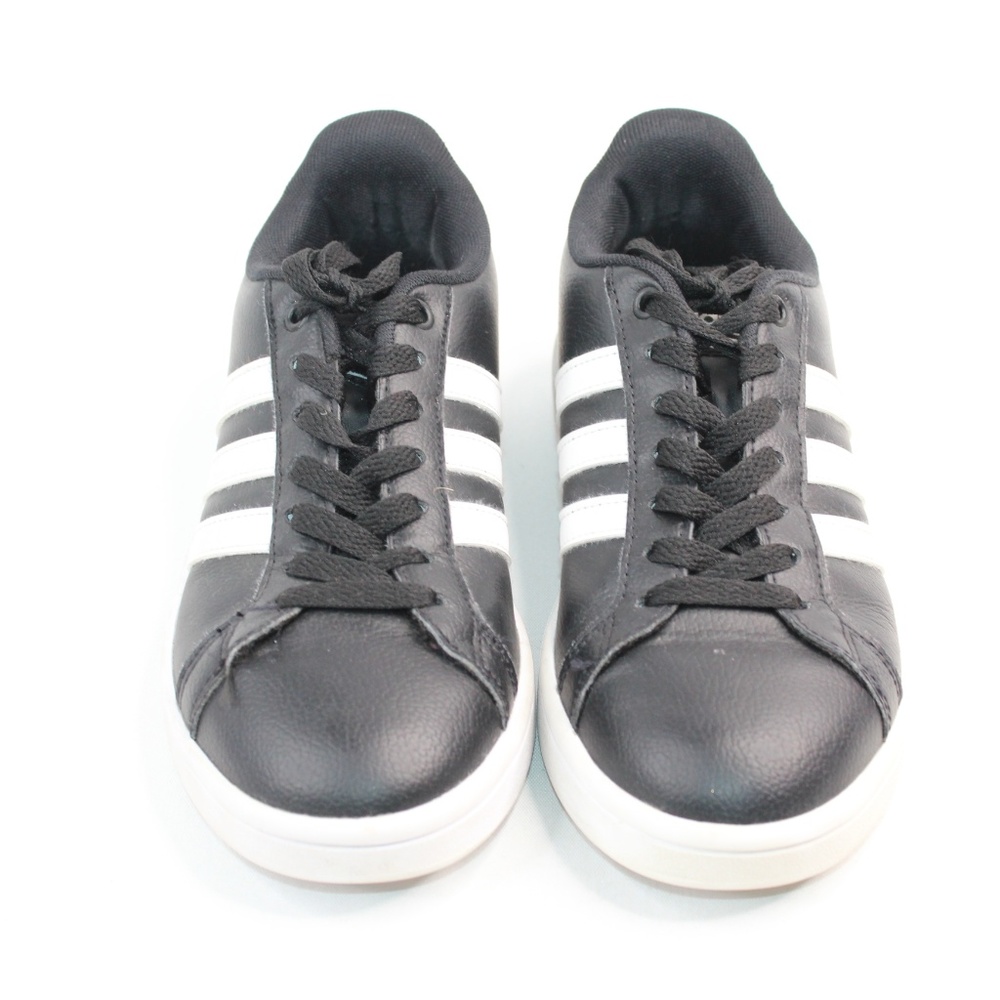 Adidas Cloudfoam Advantage 3 White Stripe Sneakers - Picture 3 of 8